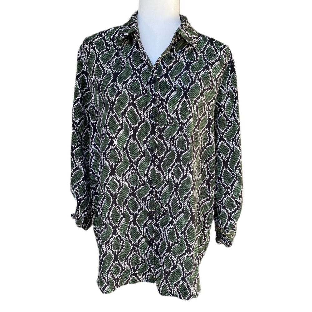 Michael Kors long sleeve ladies blouse-Size Large